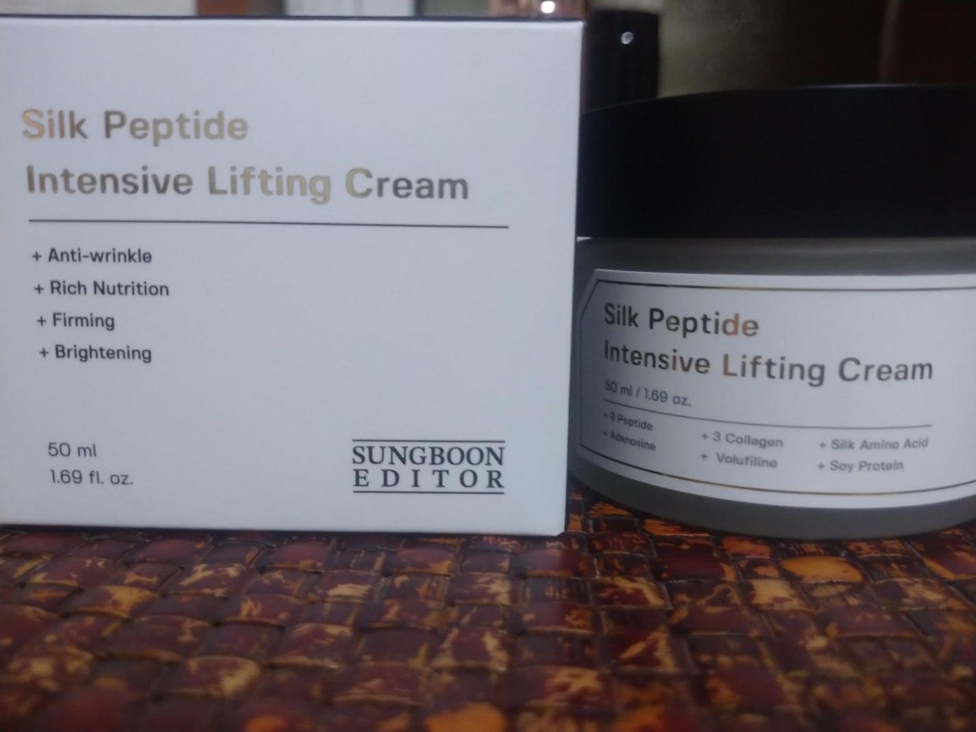 シルクペプチドインテンシブリフティングクリーム/SUNGBOON EDITOR(成分エディター)/フェイスクリームを使ったクチコミ(1枚目)