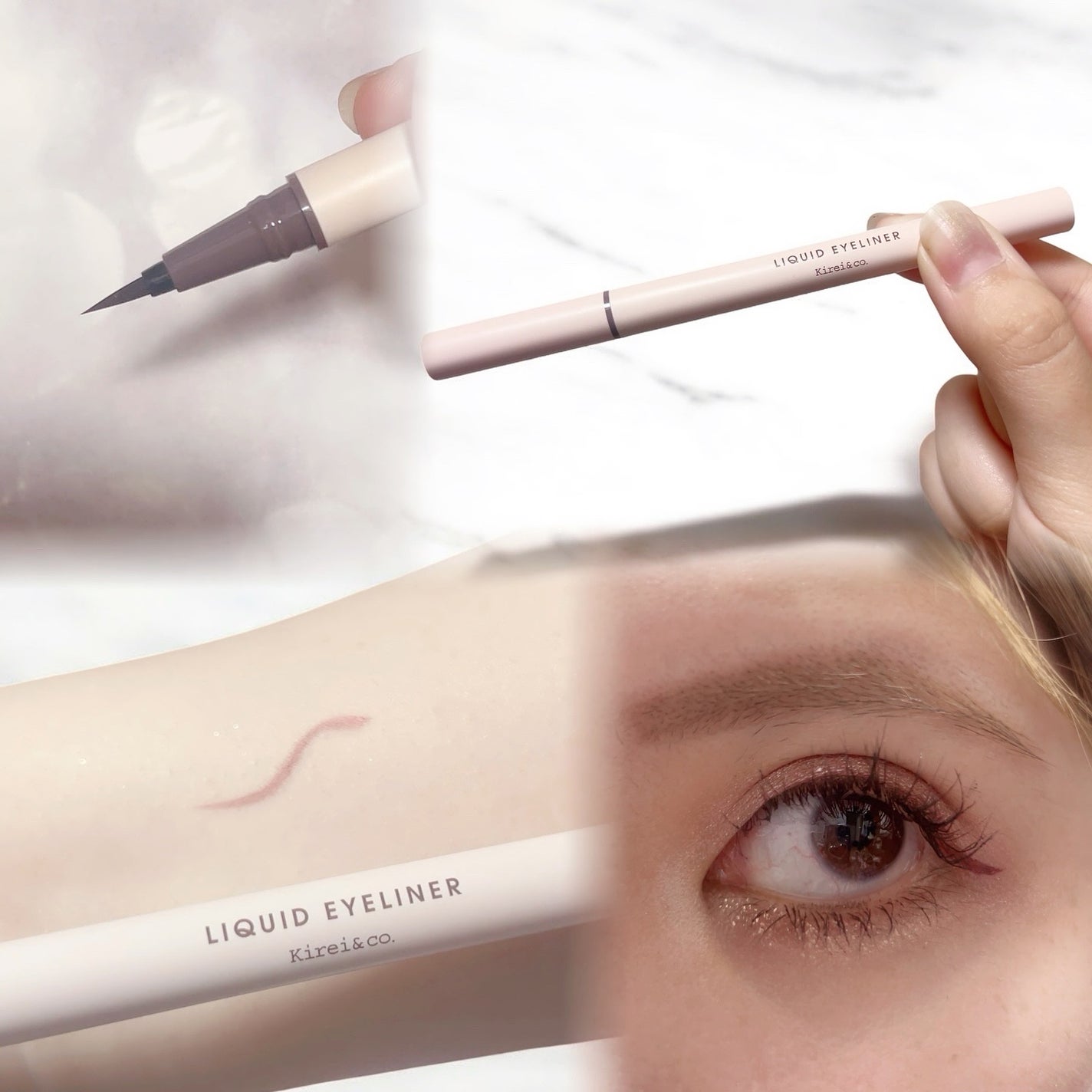 リキッドアイライナー/Kirei&co./リキッドアイライナーを使ったクチコミ(3枚目)