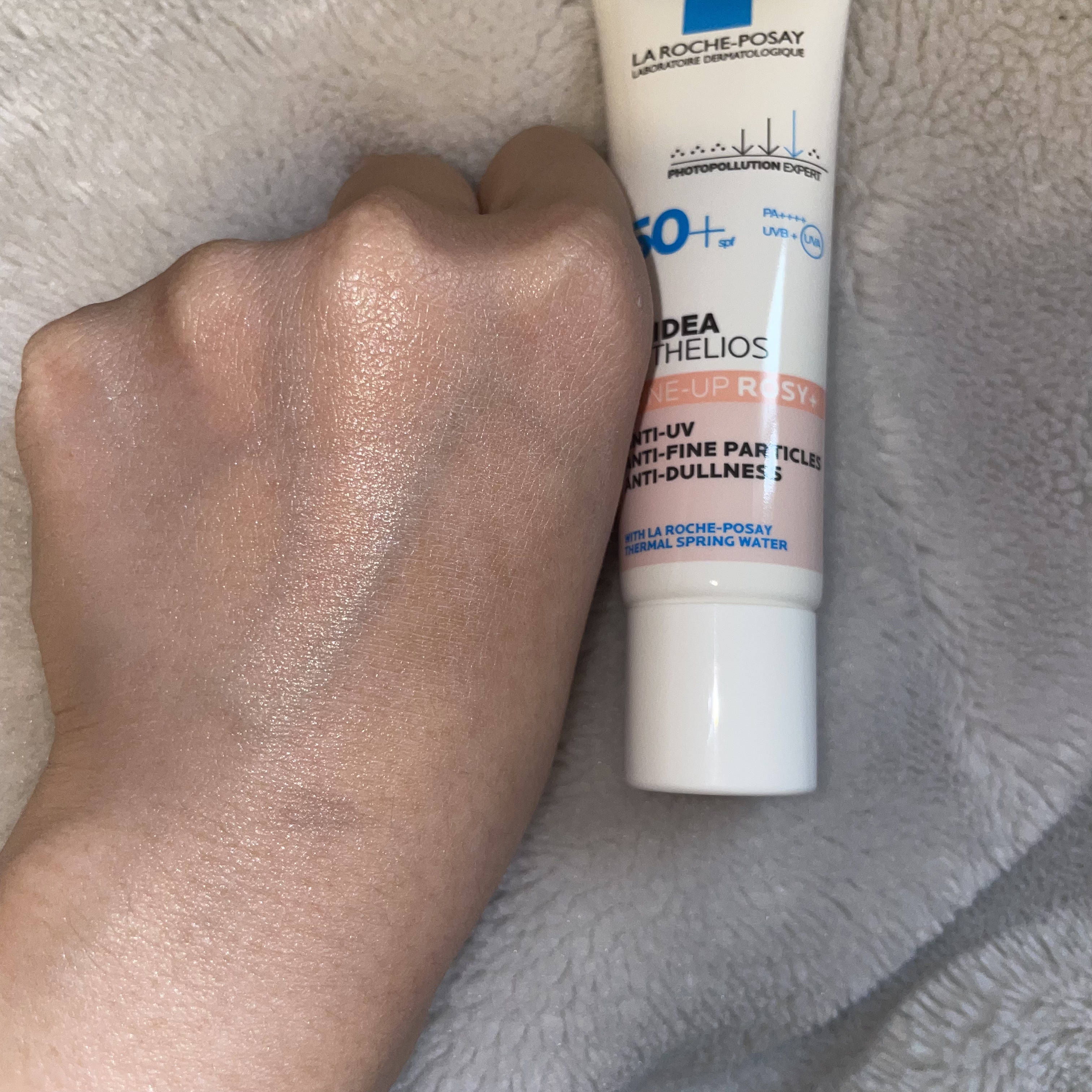 UVイデア XL プロテクショントーンアップ ローズ+/ラ ロッシュ ポゼ/日焼け止め・UVケアを使ったクチコミ（2枚目）