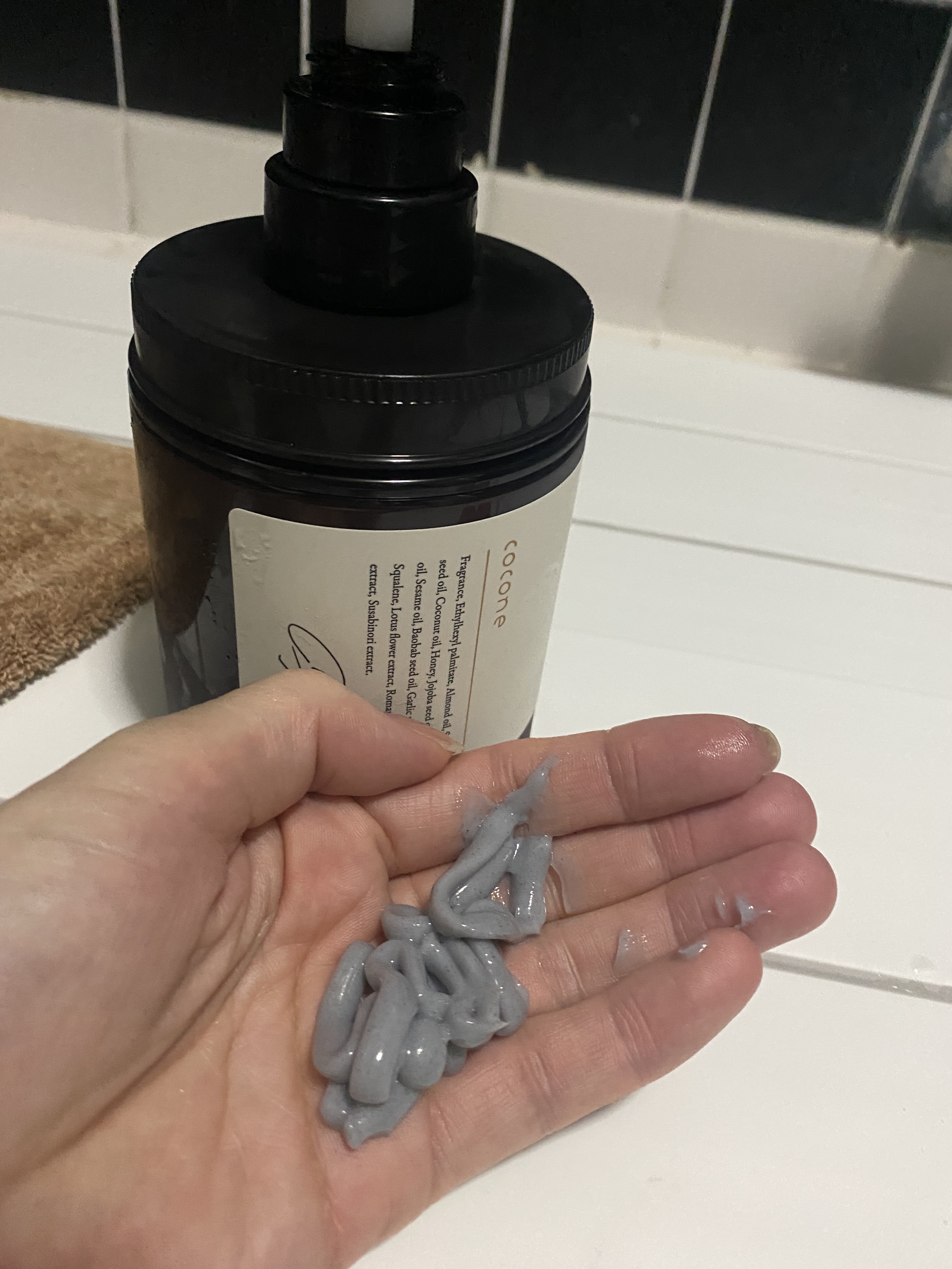 クレイクリームシャンプー（モイスト）/cocone/市販シャンプーを使ったクチコミ（2枚目）