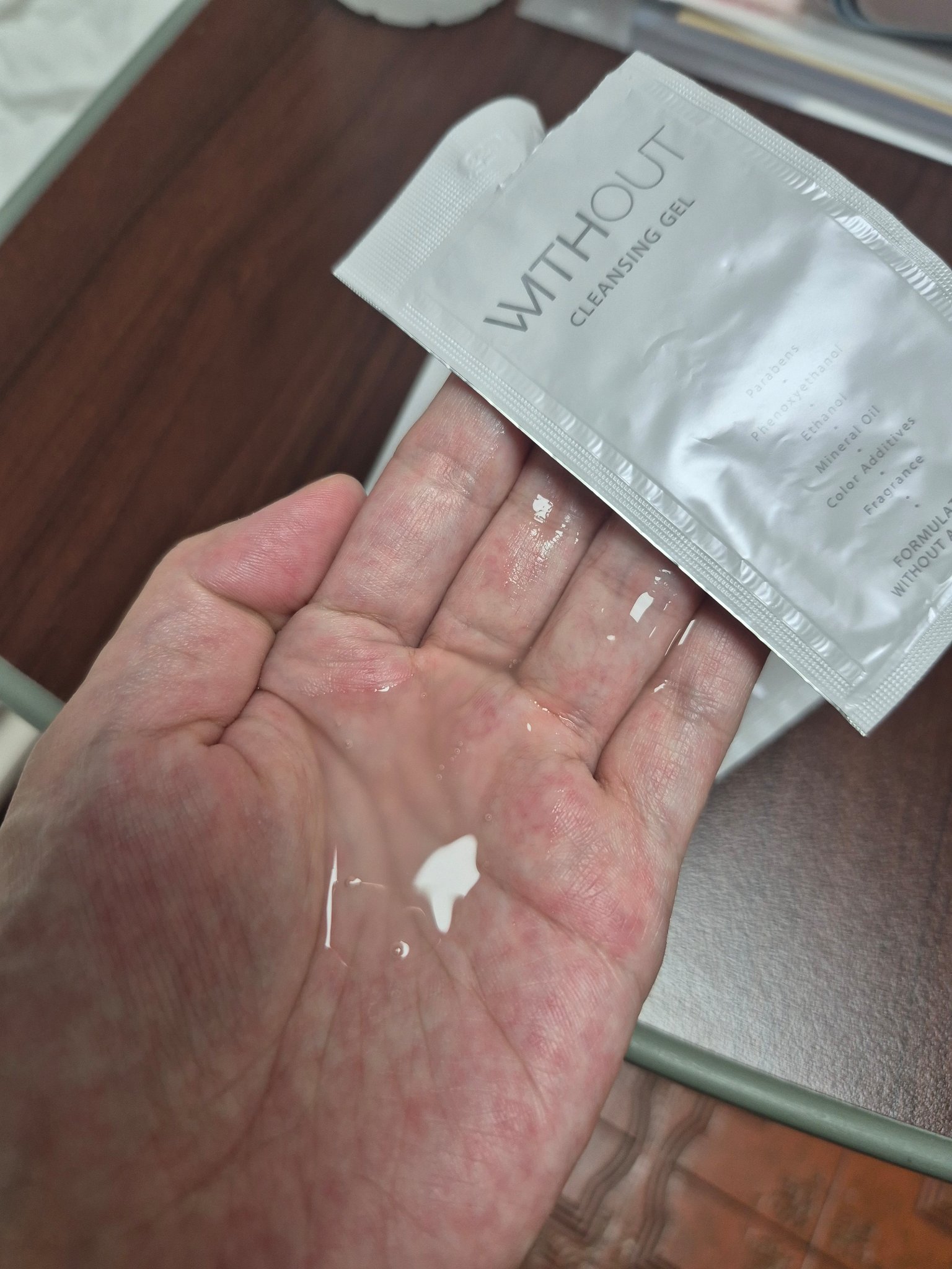 ウィズアウト クレンジング ジェル/WITHOUT/クレンジングジェルを使ったクチコミ（1枚目）