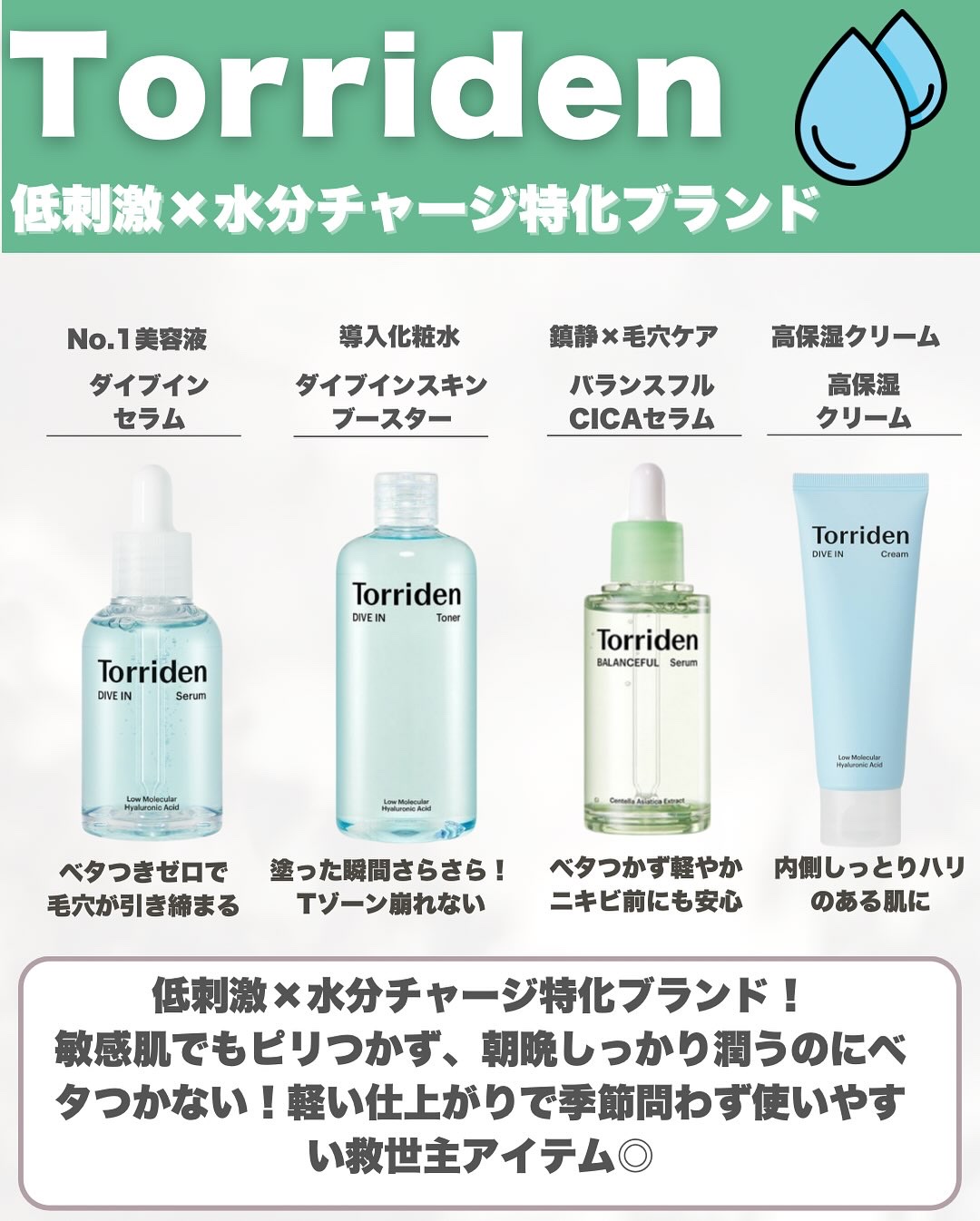 あなたはどっち派？Torriden・SKIN1004・numbuzin・Anuaの美容液を徹底