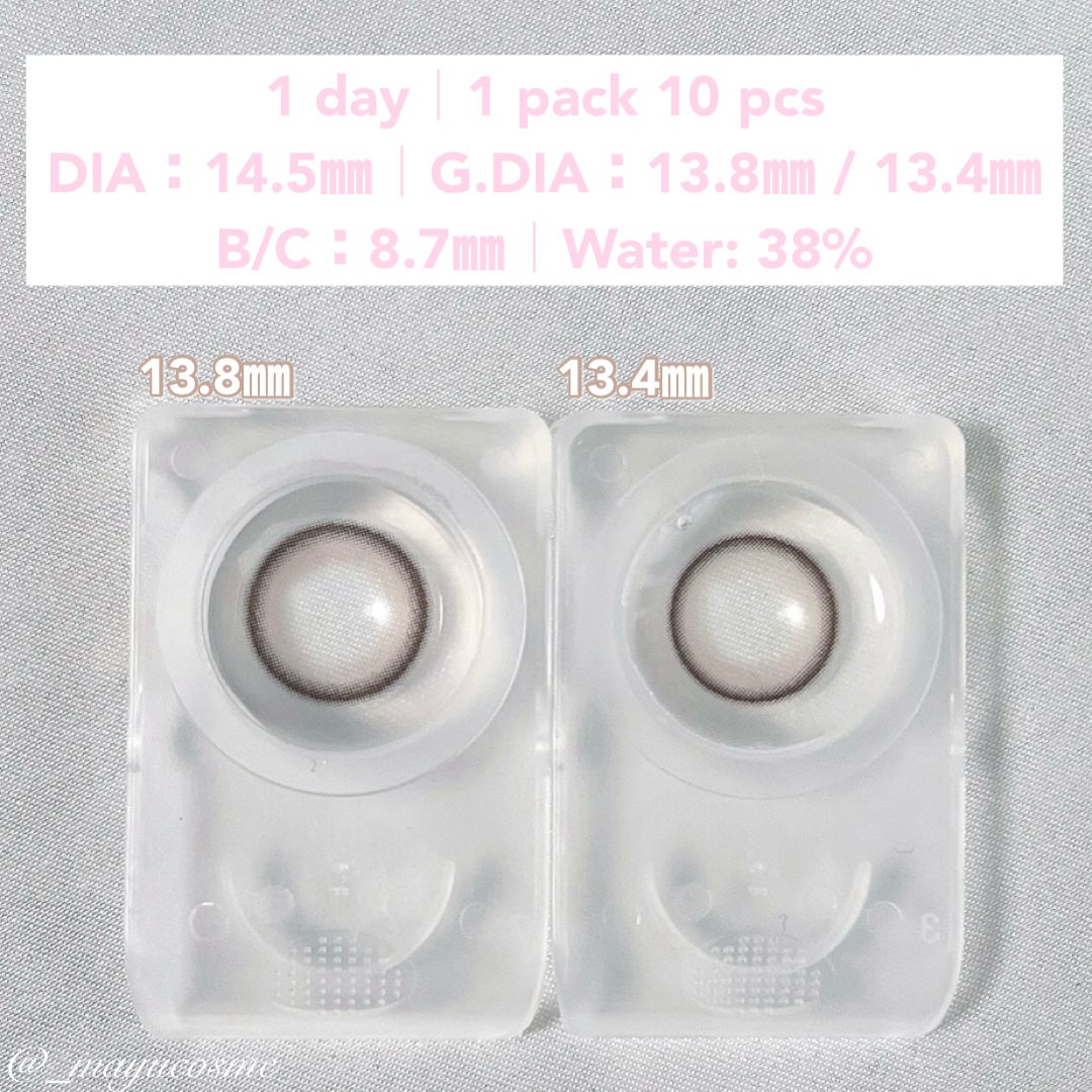 chuuLENS Milk&Tea Royal 1day/chuu LENS/ワンデー(1DAY)カラコンを使ったクチコミ(2枚目)