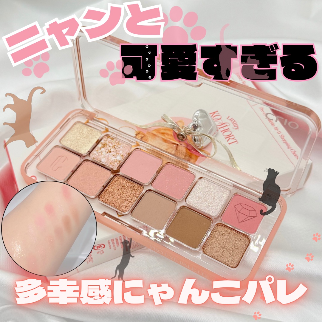 プロ アイ パレット エアー/CLIO/アイシャドウパレットを使ったクチコミ（1枚目）