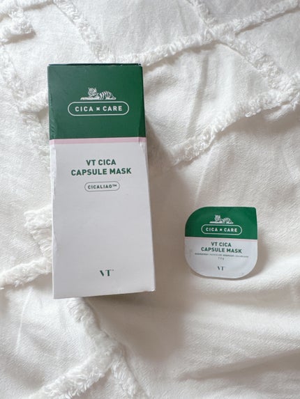 CICA カプセルマスク/VT/洗い流すパック・マスクを使ったクチコミ(1枚目)
