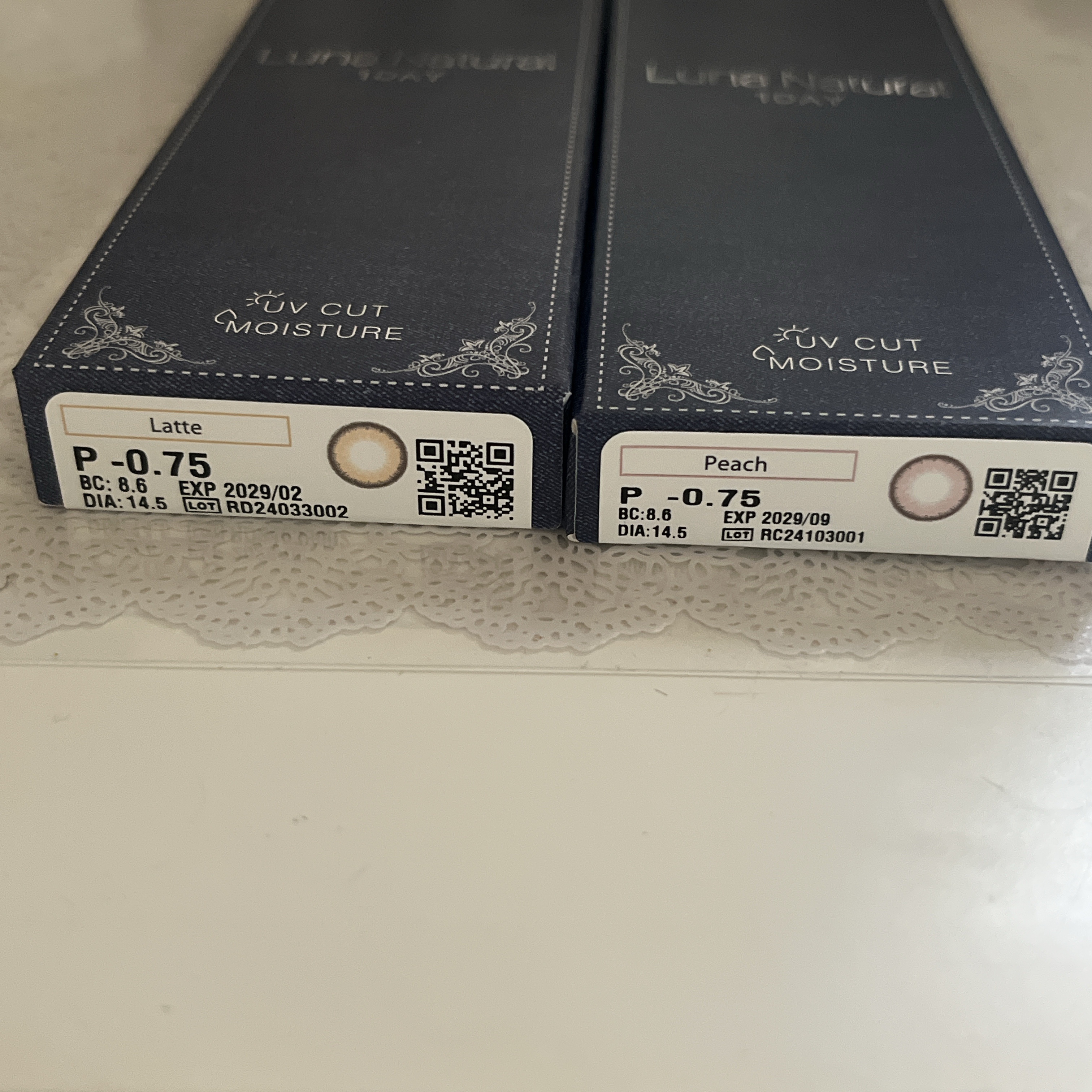 Luna Natural(ルナナチュラル）/Luna Natural/カラーコンタクトレンズを使ったクチコミ（1枚目）