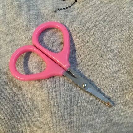 キャップ付 美容ハサミ/DAISO/その他化粧小物を使ったクチコミ(1枚目)