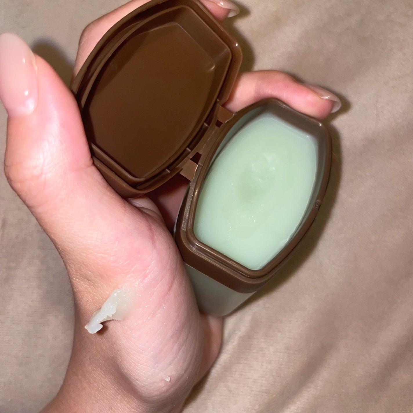 cica nut calming balm/ナッツセリン/フェイスバームを使ったクチコミ(2枚目)