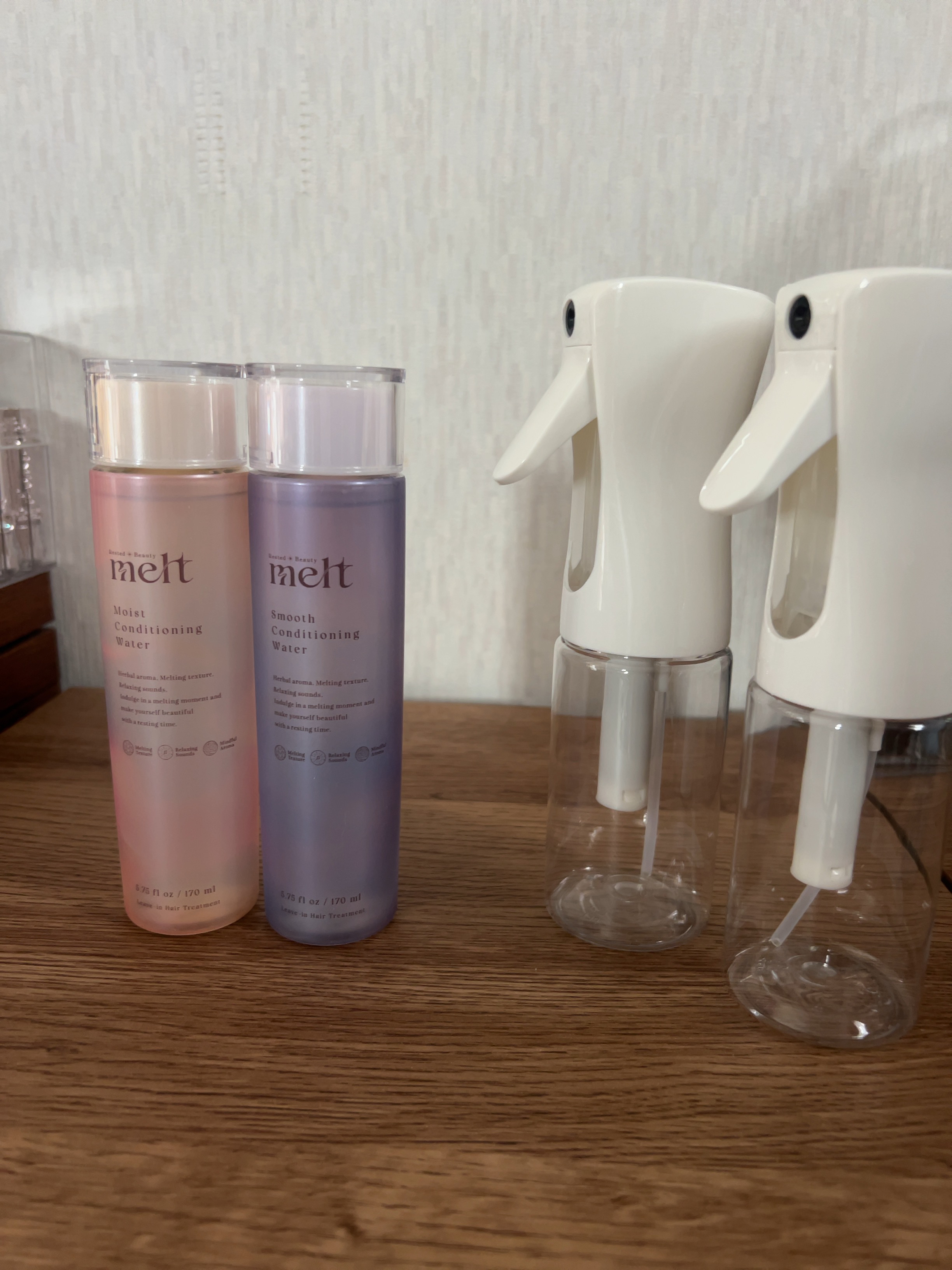 メルト モイストコンディショニングウォーター/melt/アウトバストリートメントを使ったクチコミ（3枚目）