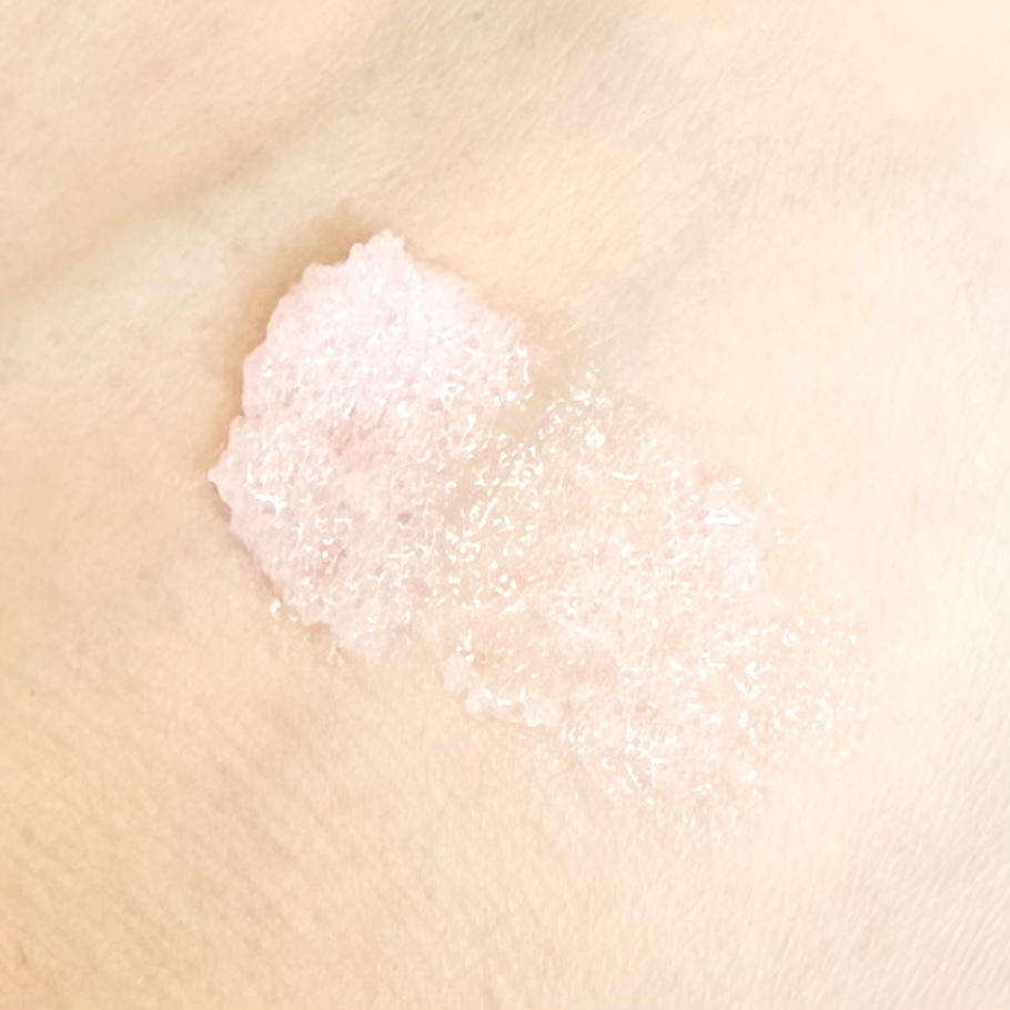 Q+Me スウィート ボム タラソ スクラブ/AGARISM/バスト・ヒップケアを使ったクチコミ（3枚目）