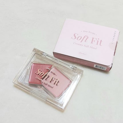 Soft Fitting Cream Blusher/フォレンコス/ジェル・クリームチークを使ったクチコミ(5枚目)