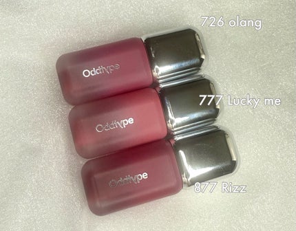 アンシーン バルーンティント/Oddtype/リップティントを使ったクチコミ(4枚目)