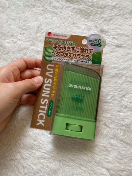 D soothing series UVサンスティック/cosparade/日焼け止めスティックを使ったクチコミ(1枚目)