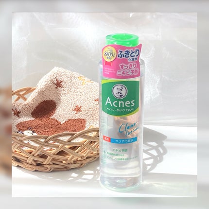 薬用クリア化粧水/メンソレータム アクネス/化粧水を使ったクチコミ(4枚目)