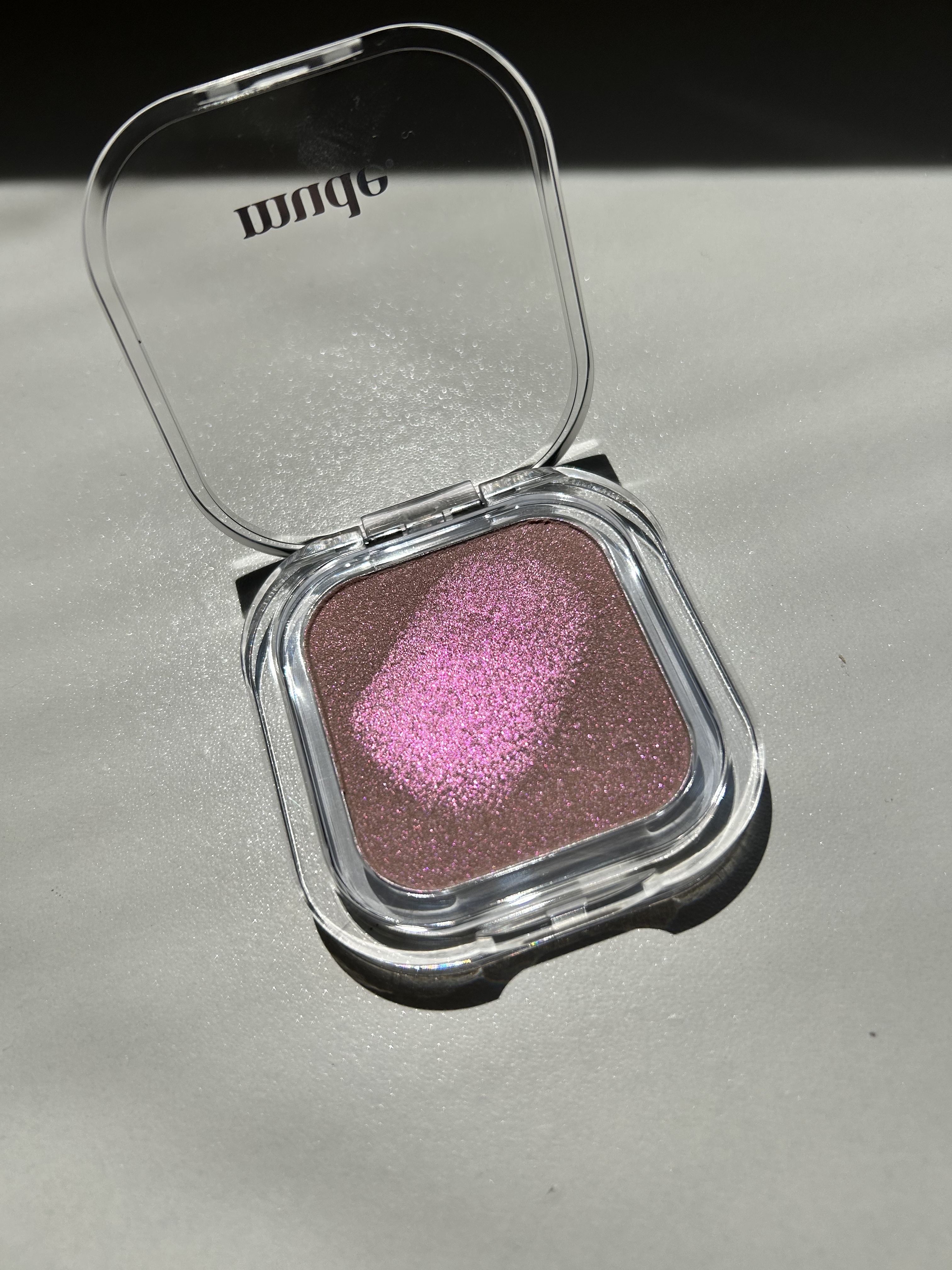 フェイスフィルボリューマーハイライター/mude./パウダーハイライトを使ったクチコミ（1枚目）