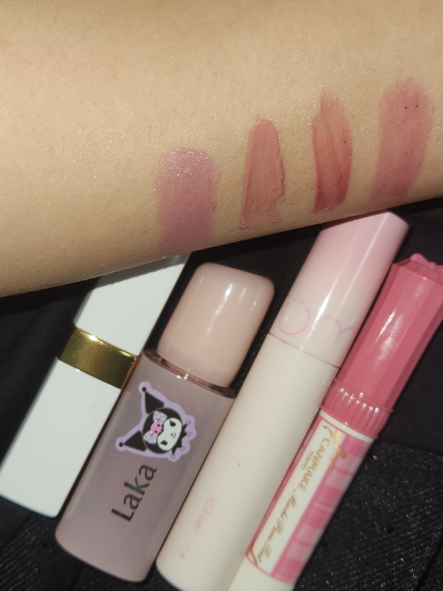 シャネル ルージュ ココ ボーム 764 チャーミング ライラック/CHANEL/口紅を使ったクチコミ（1枚目）