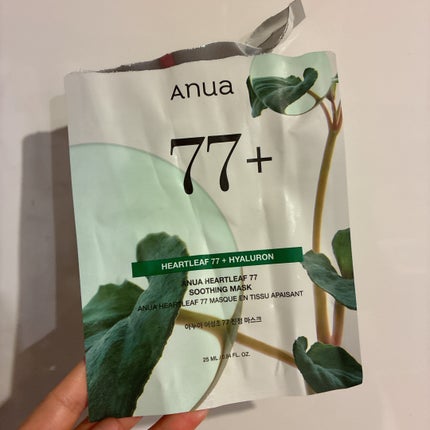 ドクダミ77 % 鎮静マスクパック/Anua/シートマスク・パックを使ったクチコミ(1枚目)