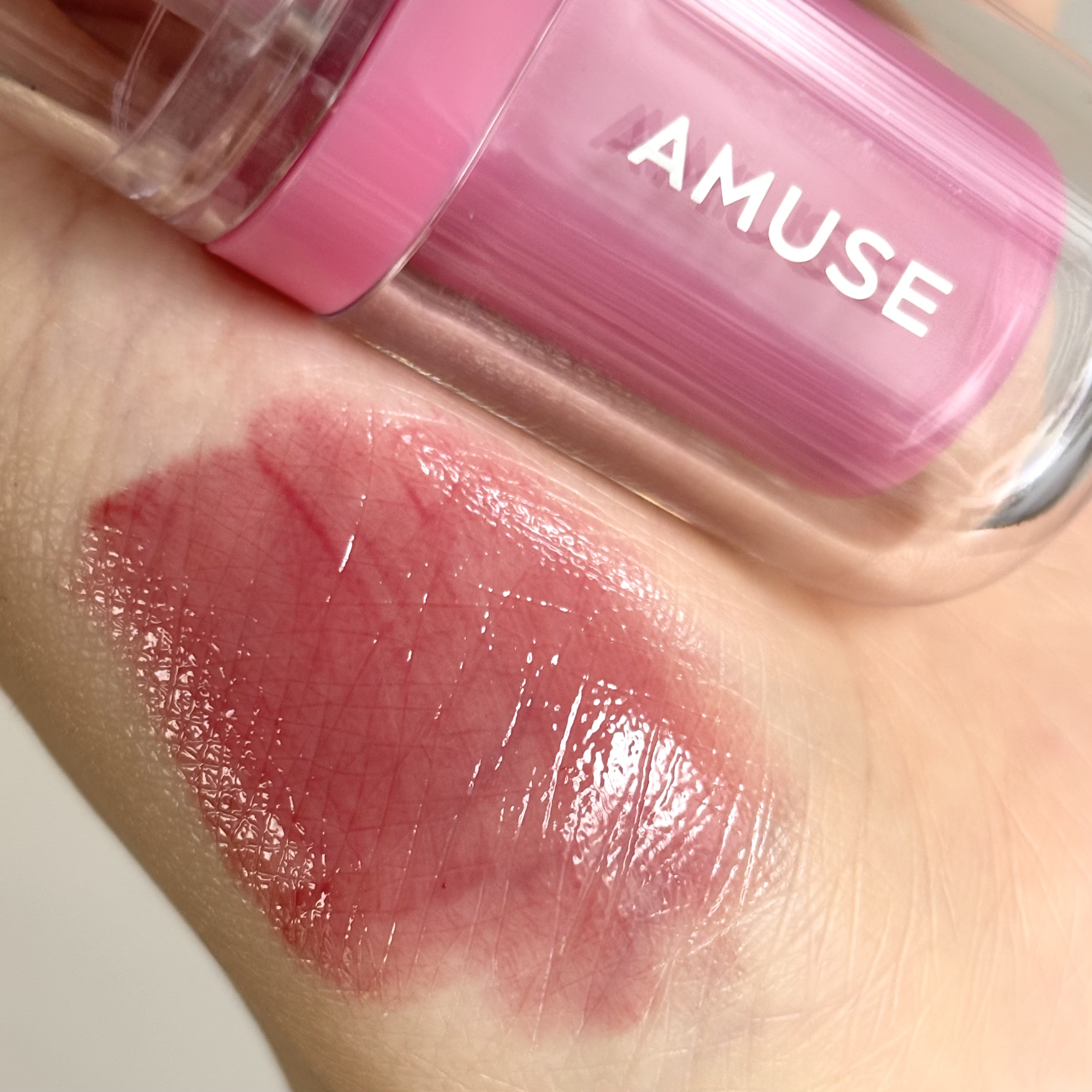 ジェルフィットティント/AMUSE/リップティントを使ったクチコミ（1枚目）