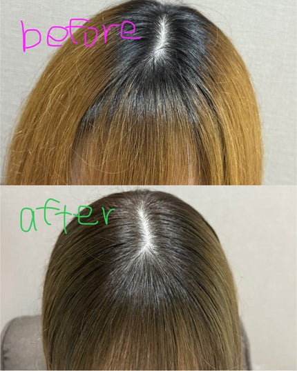 ホイップヘアカラー/ビューティラボ/ヘアカラーを使ったクチコミ(3枚目)