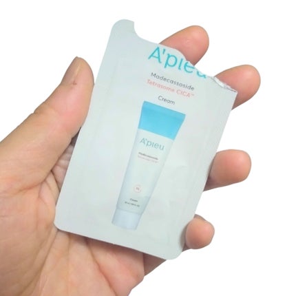 アピュー テトラソーム CICAクリーム/A’pieu/フェイスクリームを使ったクチコミ(1枚目)