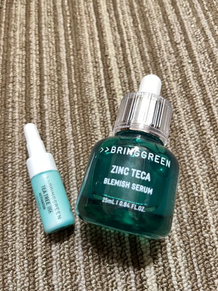 ジンクテカBセラムセット/BRING GREEN/スキンケアキットを使ったクチコミ(1枚目)