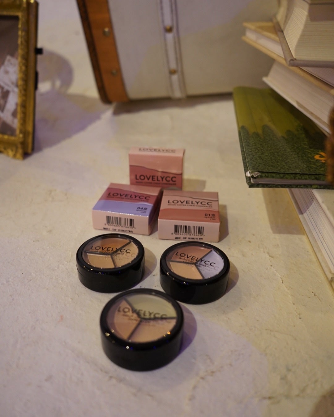 lovelycc マジックカバーチートコンシーラー/LOVELYCC/パレットコンシーラーを使ったクチコミ(4枚目)