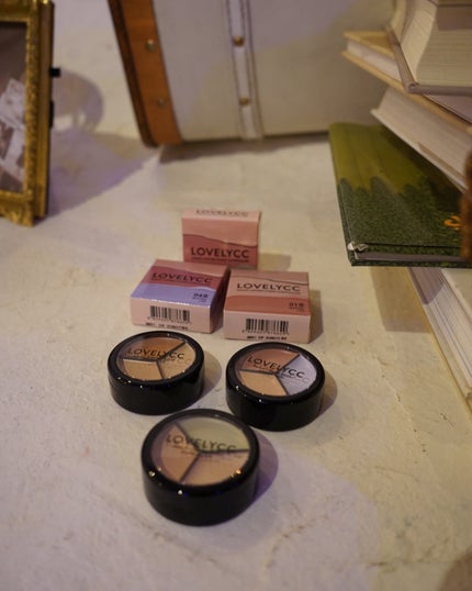 lovelycc マジックカバーチートコンシーラー/LOVELYCC/パレットコンシーラーを使ったクチコミ(4枚目)