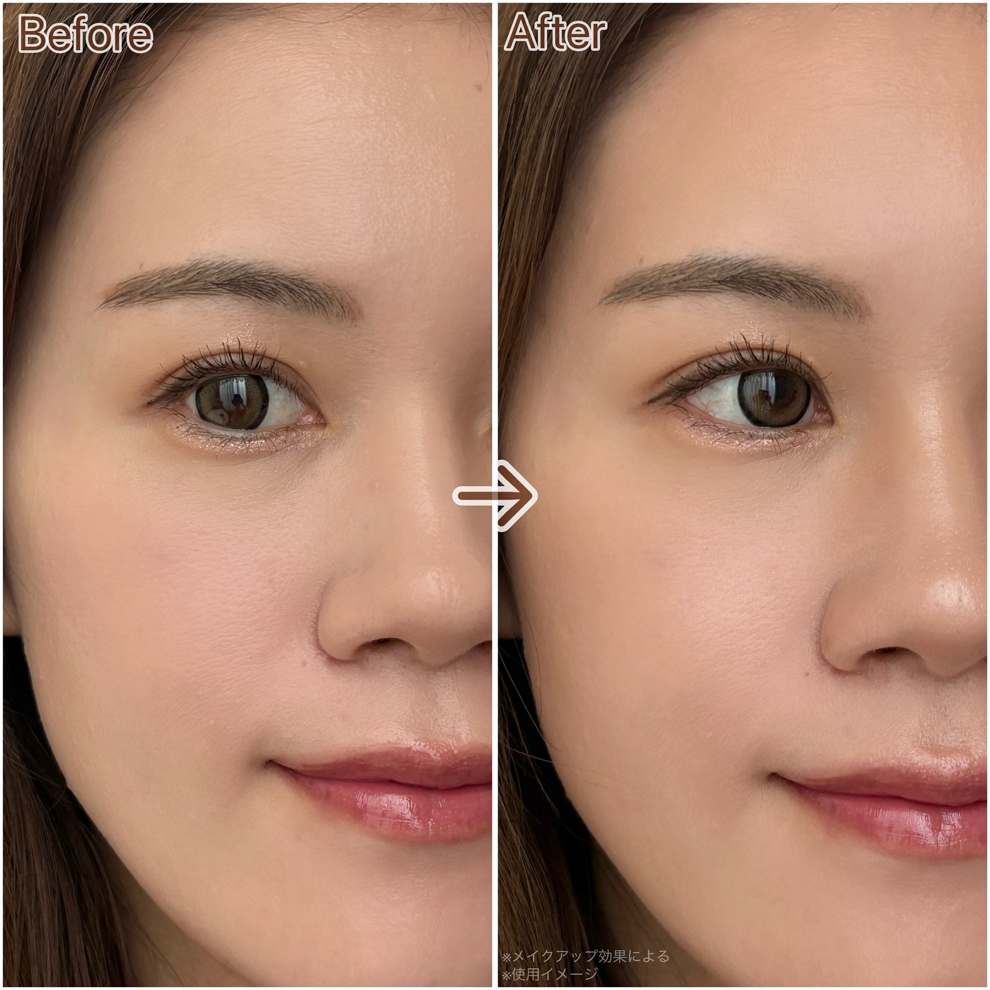 チート顔コントゥアパレット/MilleFée/パウダーハイライトを使ったクチコミ（3枚目）