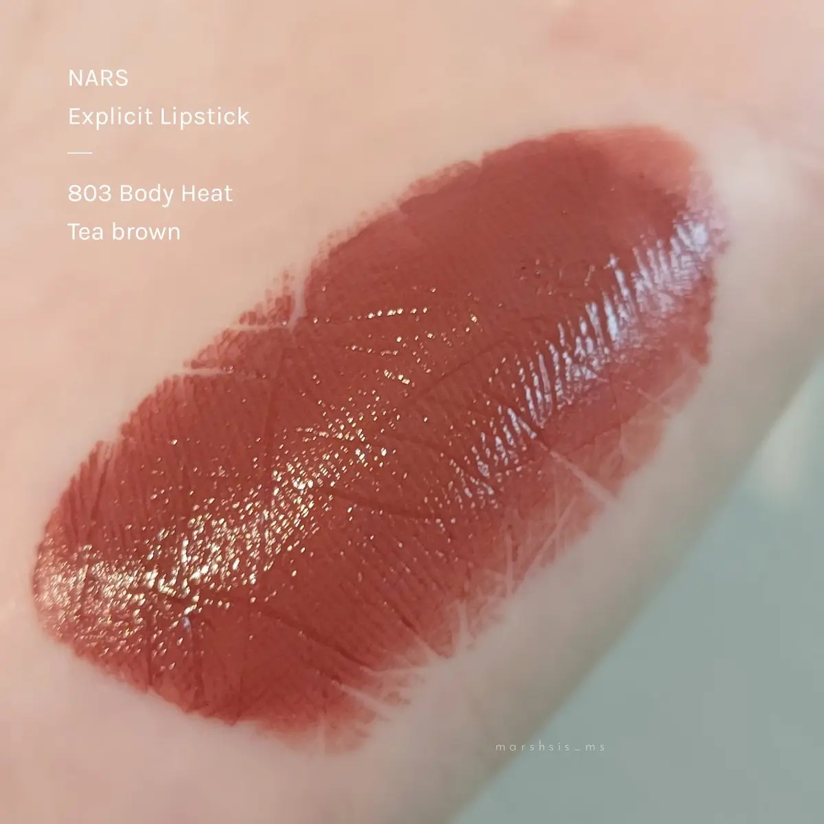 エクスプリシット リップスティック/NARS/口紅を使ったクチコミ（2枚目）