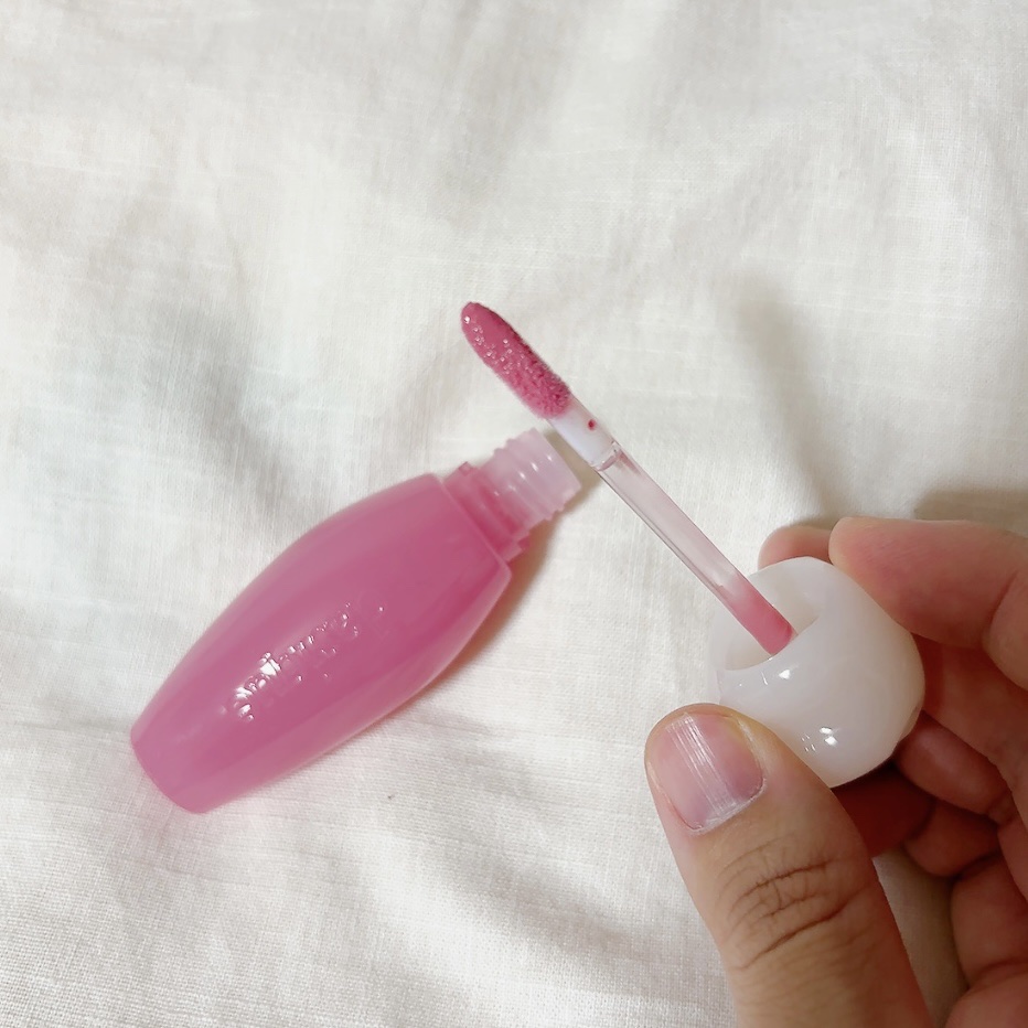 ピュアウォーターリップグロス/dasique/リップグロスを使ったクチコミ（3枚目）