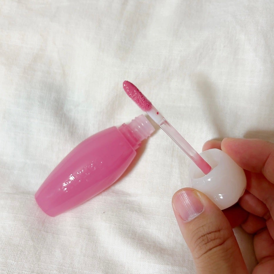 ピュアウォーターリップグロス/dasique/リップグロスを使ったクチコミ(3枚目)