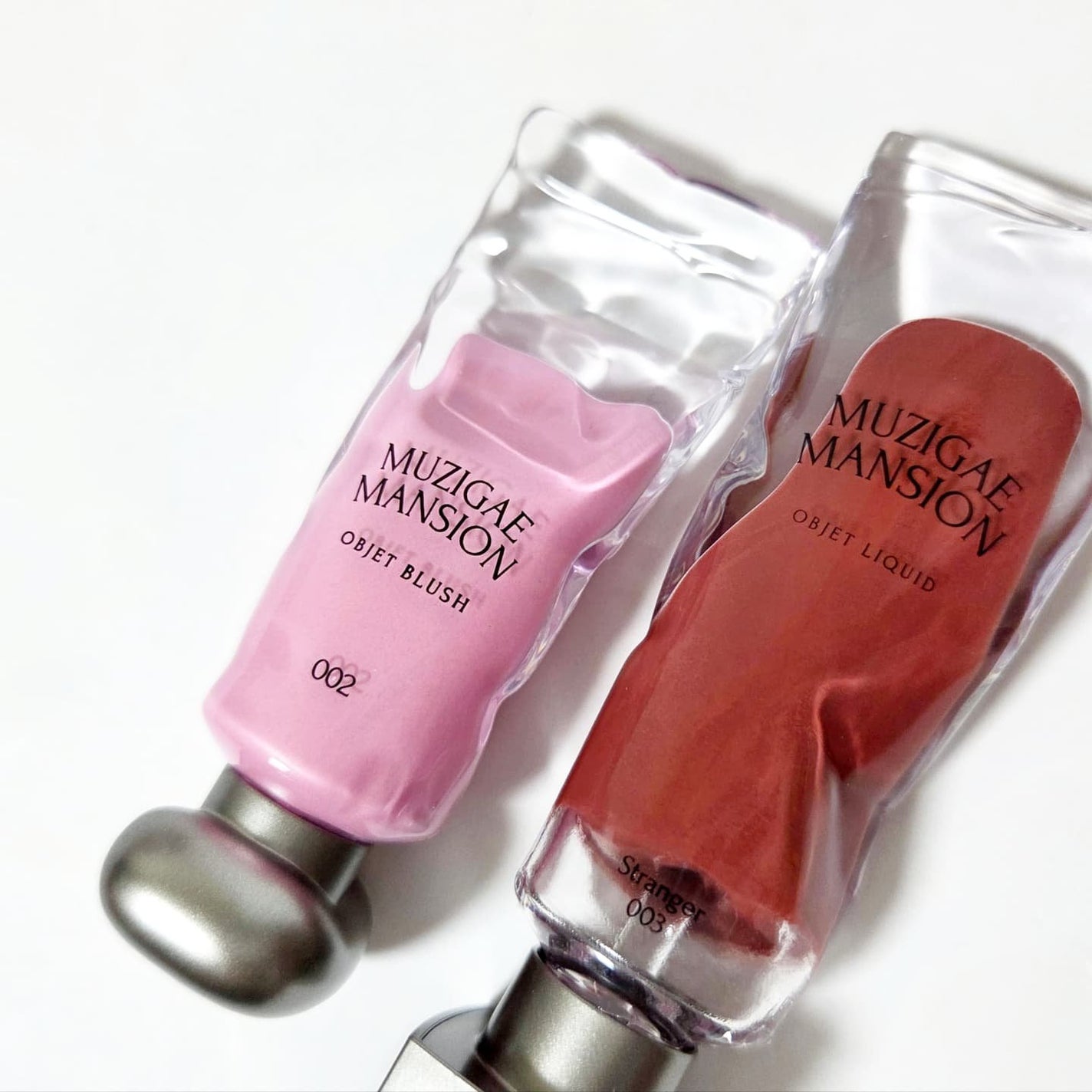 オブジェブラッシュ/MUZIGAE MANSION/リキッドチークを使ったクチコミ(3枚目)