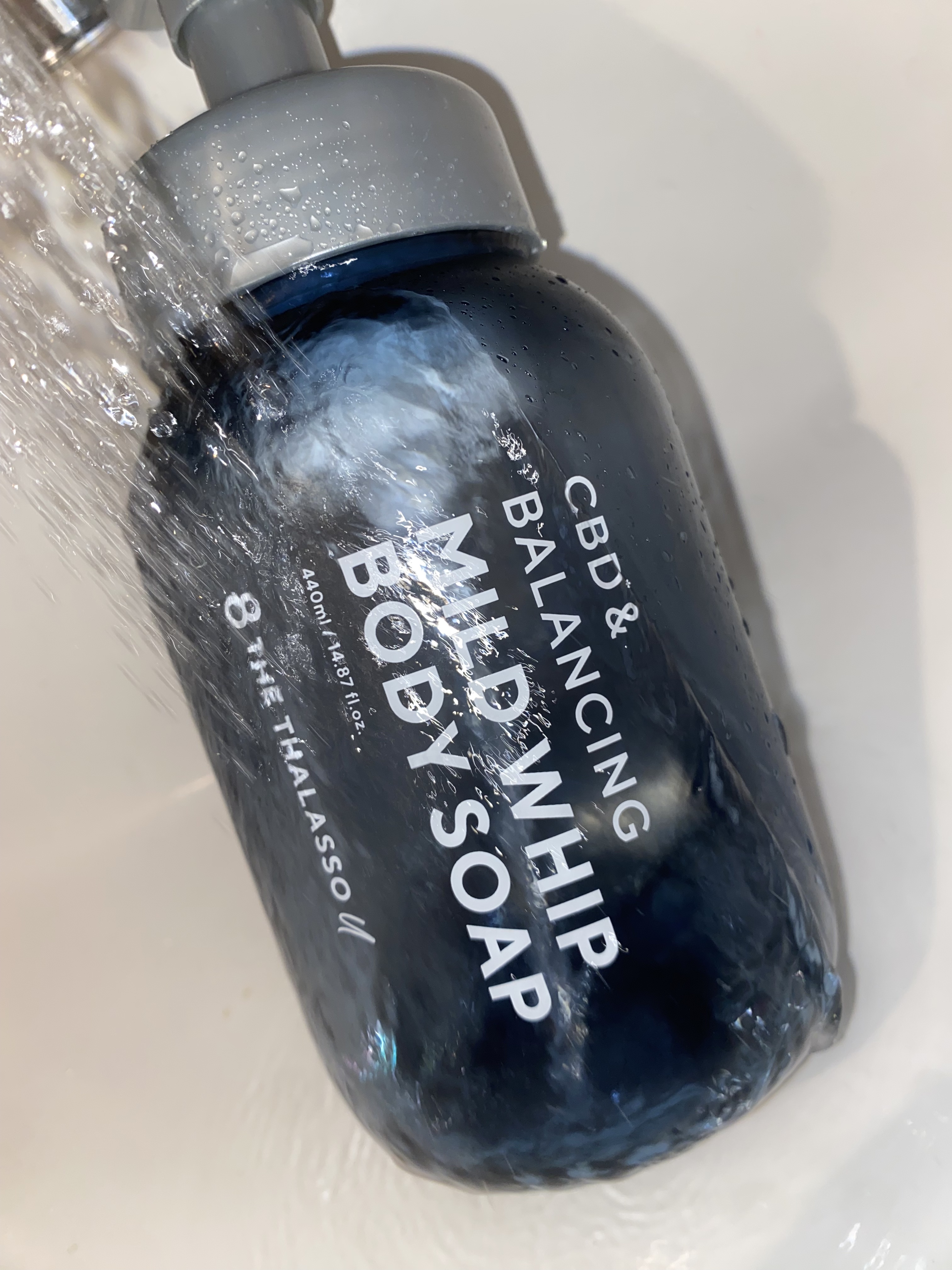 エイトザタラソ ユー CBD＆バランシング マイルド泡 ボディソープ 本体440ml/エイトザタラソ/ボディソープを使ったクチコミ（1枚目）