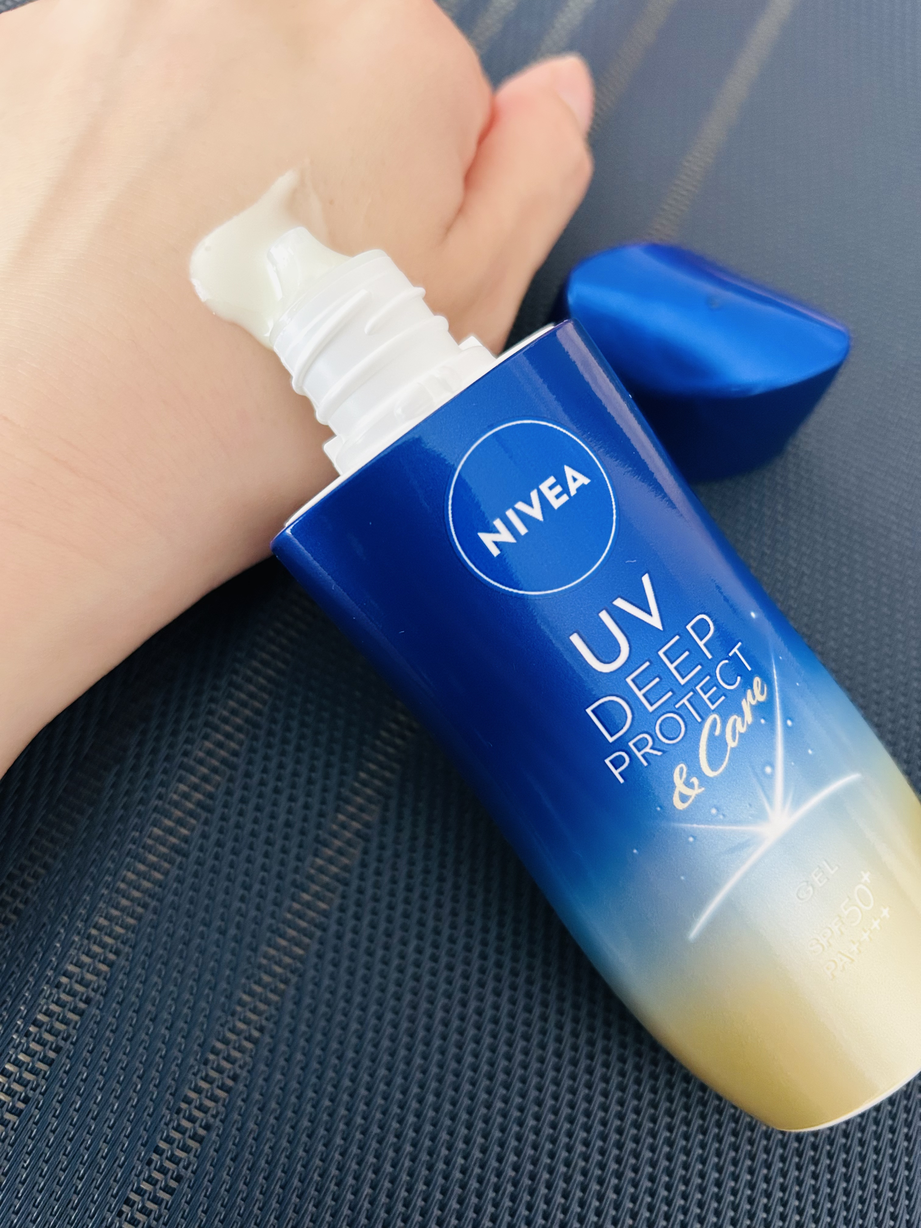 ニベアUV ディープ プロテクト＆ケア ジェル/ニベア/日焼け止めジェルを使ったクチコミ（2枚目）