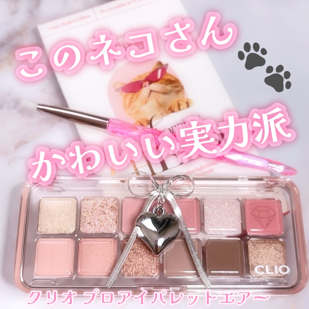 プロ アイ パレット エアー/CLIO/アイシャドウパレットを使ったクチコミ（1枚目）