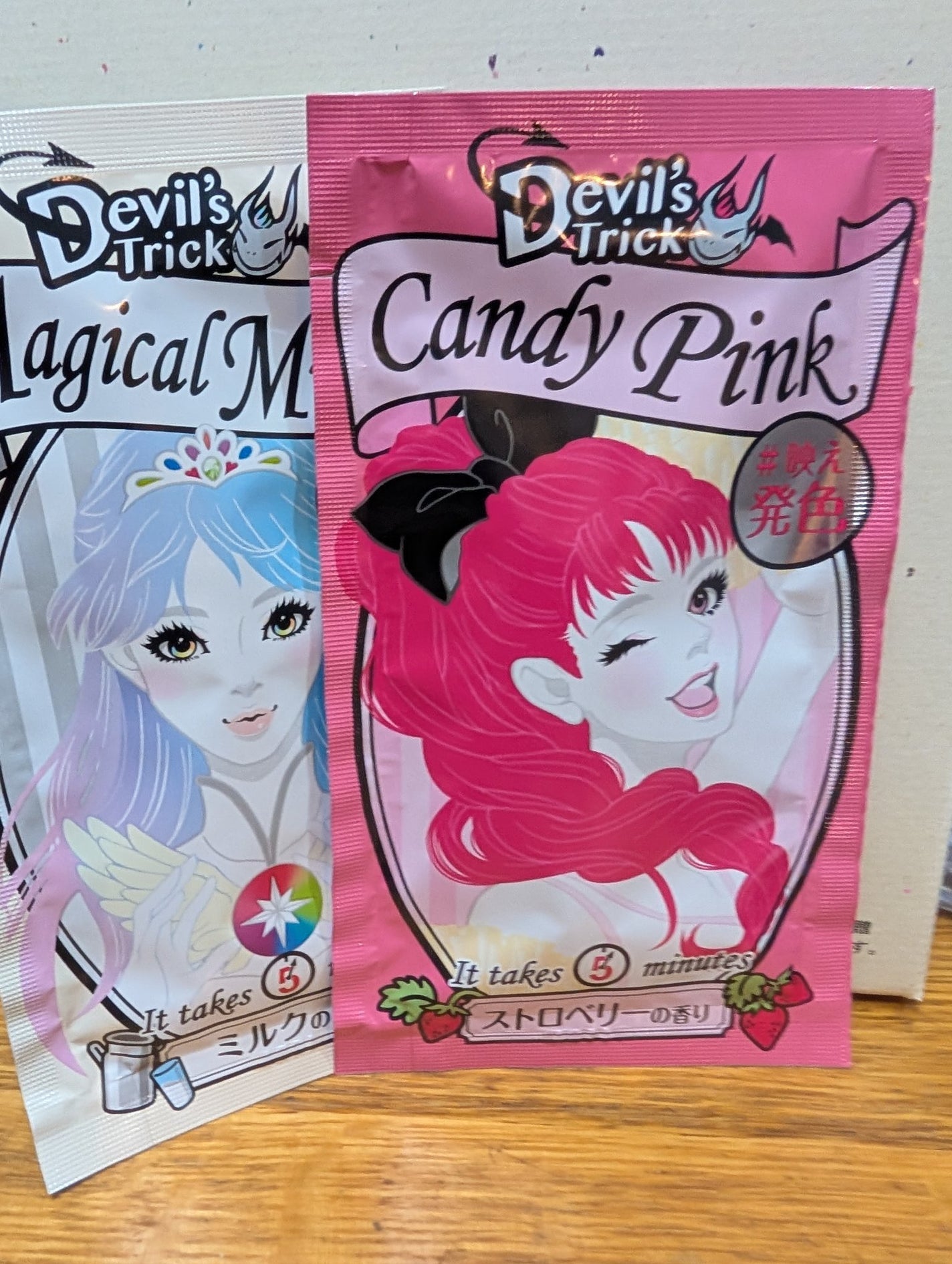 デビルズトリック/クイスクイス/ヘアカラーを使ったクチコミ(1枚目)