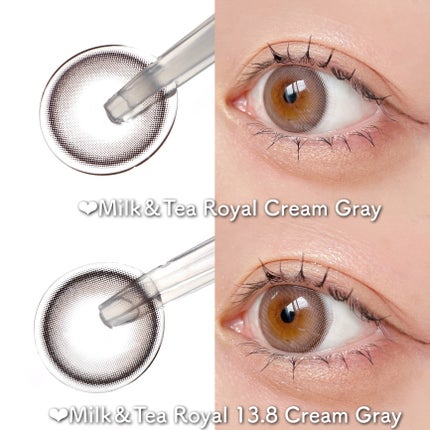 chuuLENS Milk&Tea 1day/chuu LENS/ワンデー(1DAY)カラコンを使ったクチコミ(6枚目)