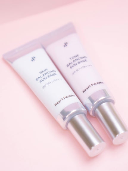 スキンバランシング サンベース/Heart Percent/日焼け止めクリームを使ったクチコミ(4枚目)
