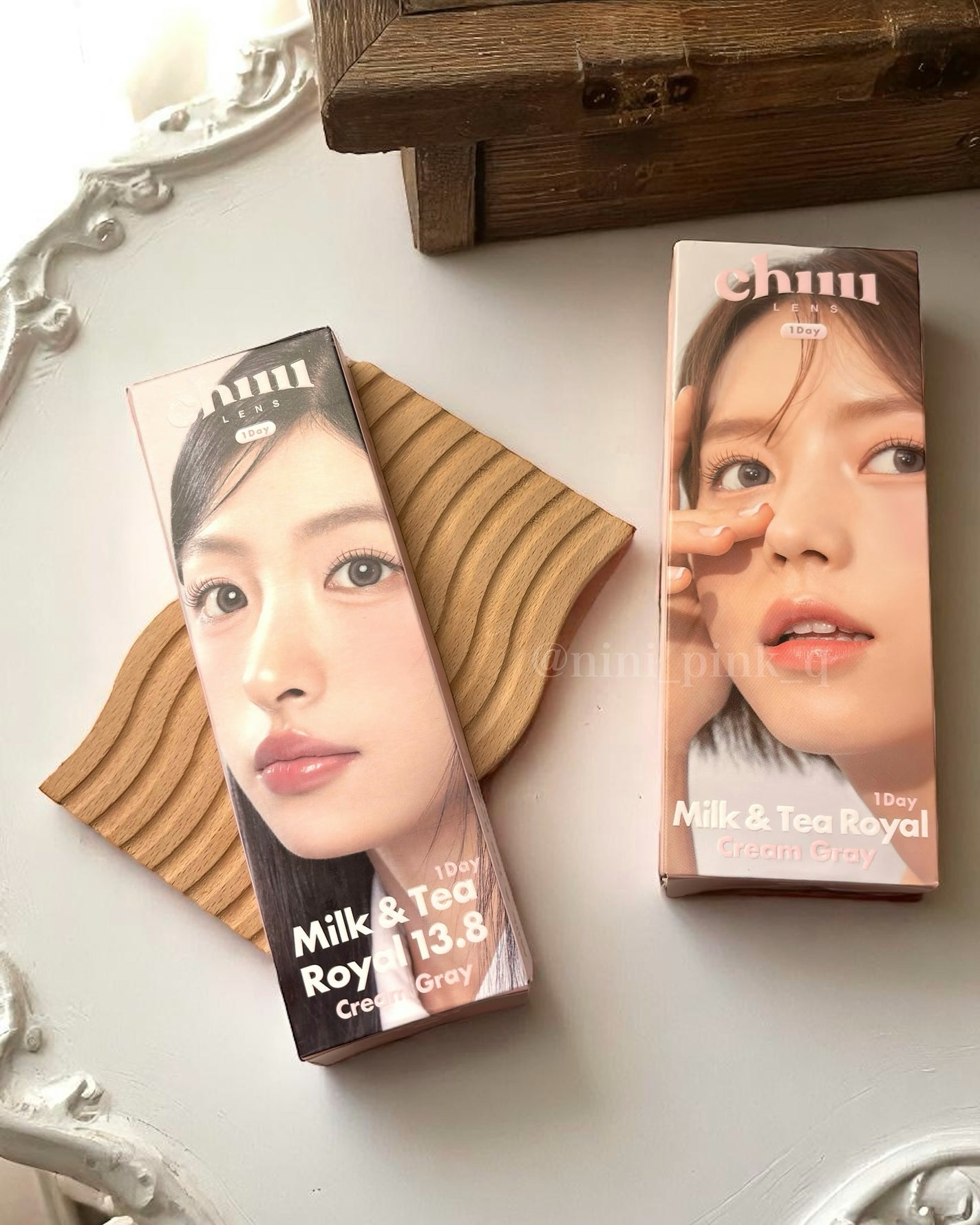 chuuLENS Milk&Tea 1day/chuu LENS/ワンデー(1DAY)カラコンを使ったクチコミ(5枚目)