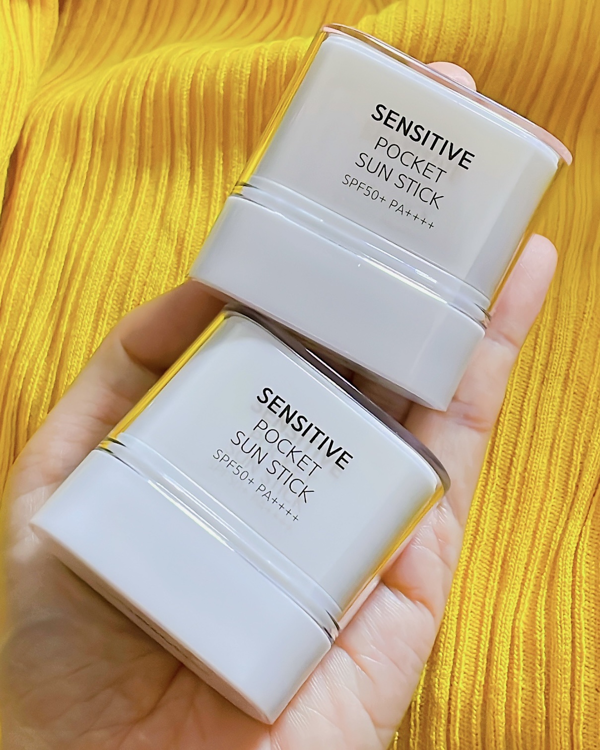 センシティブポケットサンスティック/SAM'U/日焼け止めスティックを使ったクチコミ（3枚目）