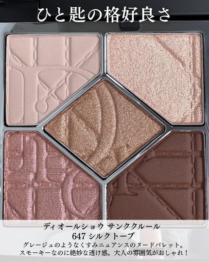 ディオールショウ サンク クルール(限定品)/Dior/アイシャドウを使ったクチコミ(2枚目)