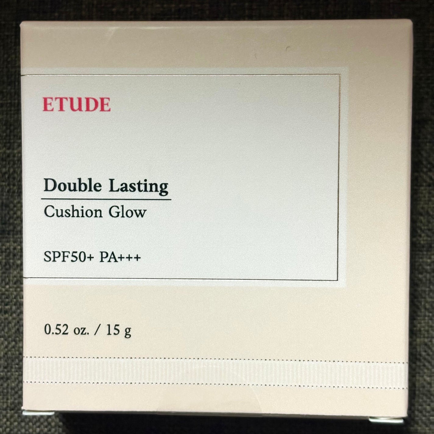 ダブルラスティング クッショングロウ/ETUDE/クッションファンデーションを使ったクチコミ(1枚目)