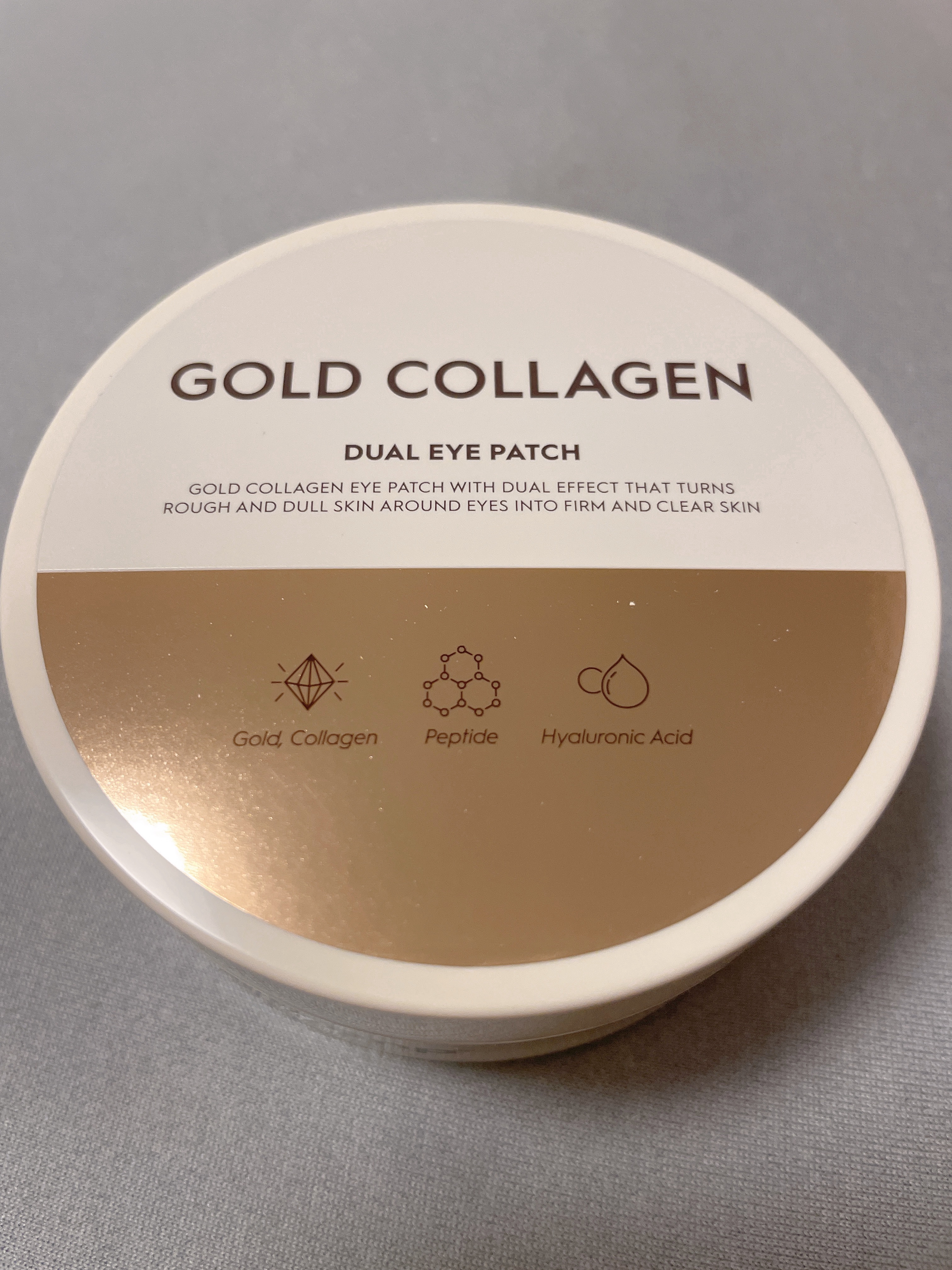 GOLD COLLAGEN DUAL EYE PATCH/SNP/アイケア・アイクリームを使ったクチコミ（2枚目）