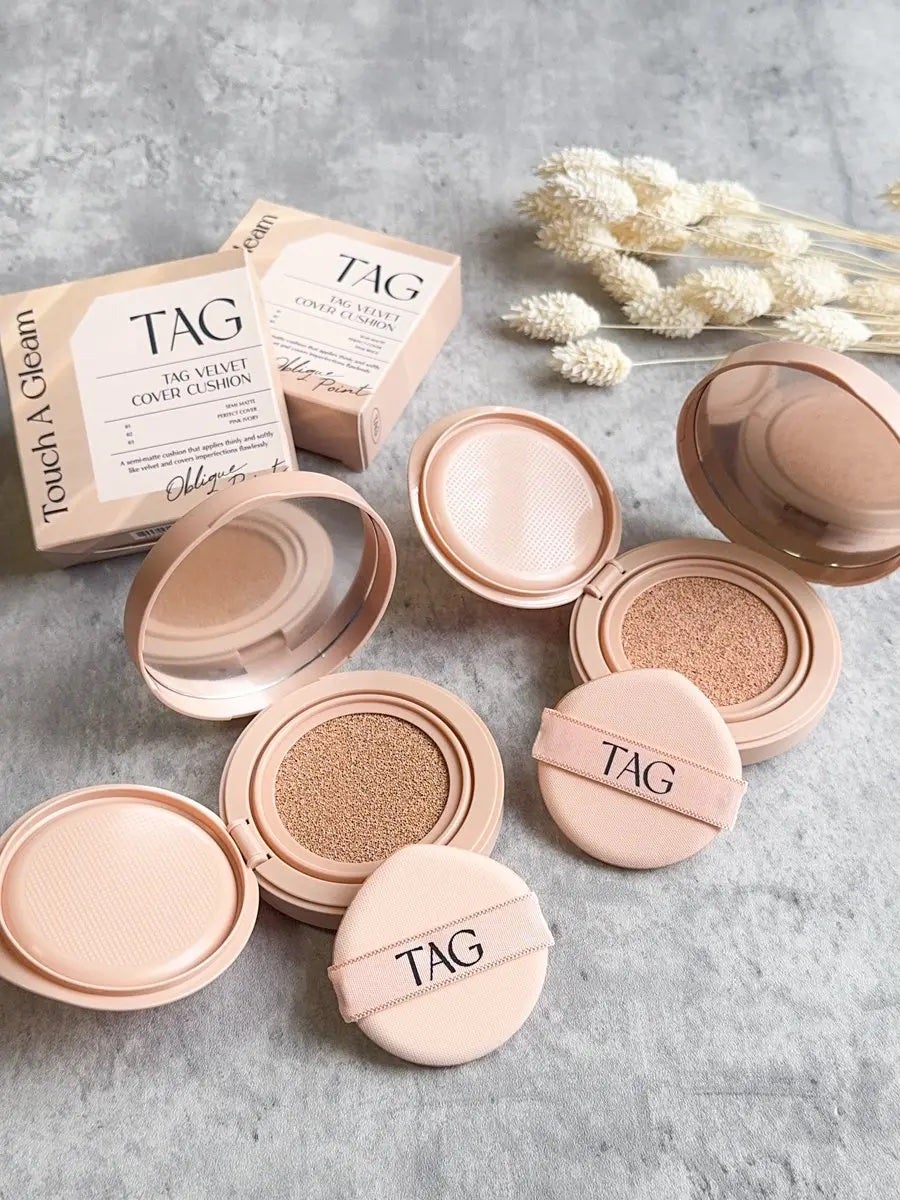 ベルベットカバークッション/TAG/クッションファンデーションを使ったクチコミ(1枚目)