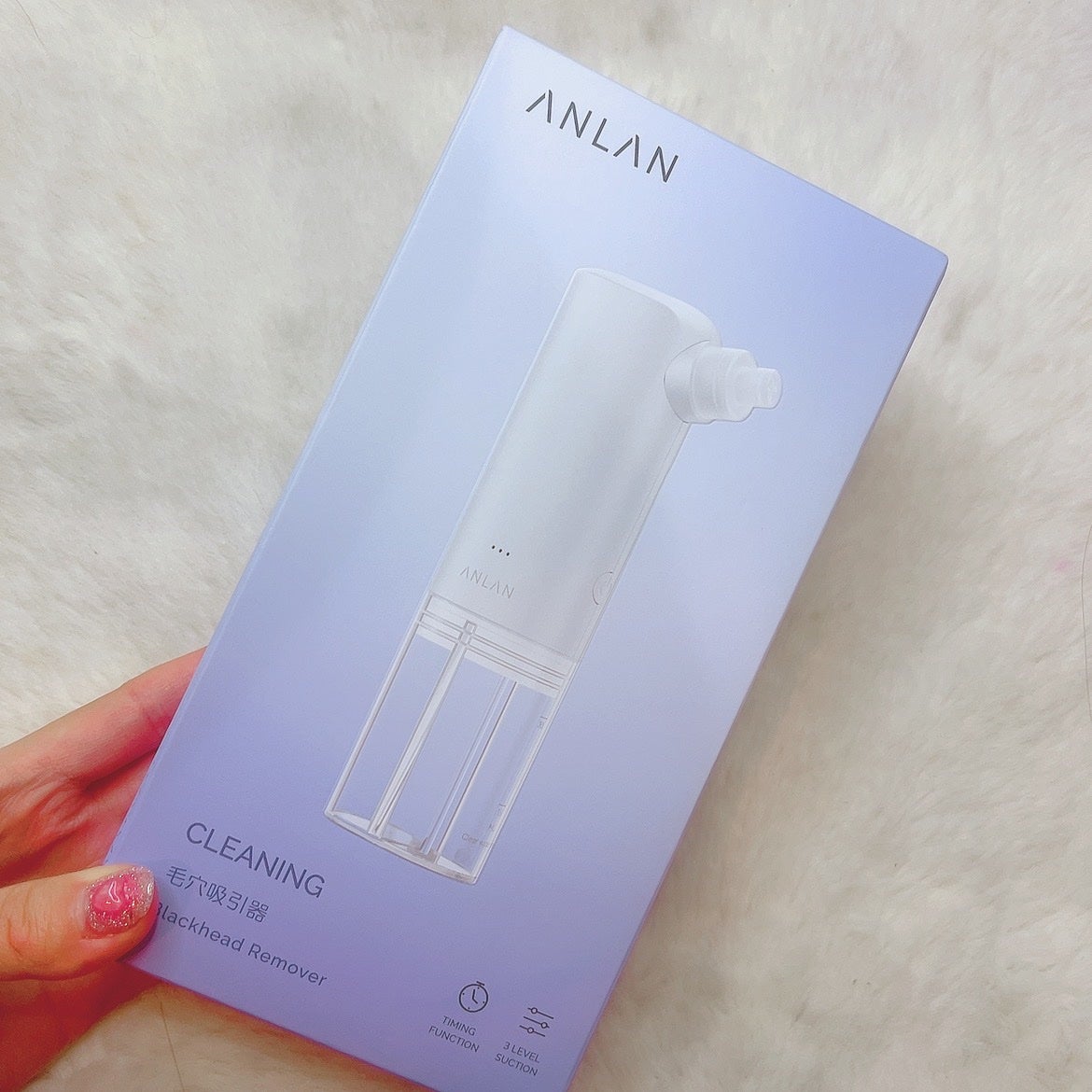 カンナ 🌸 on LIPS 「おうちで毛穴吸引/ANLAN毛穴吸引器👃水流式吸引✖️真空吸引..」(5枚目)