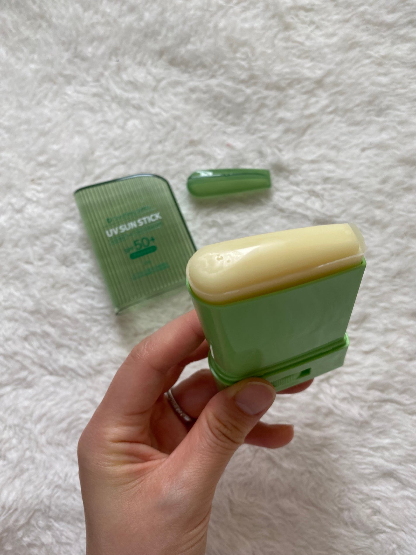 D soothing series UVサンスティック/cosparade/日焼け止めスティックを使ったクチコミ(6枚目)