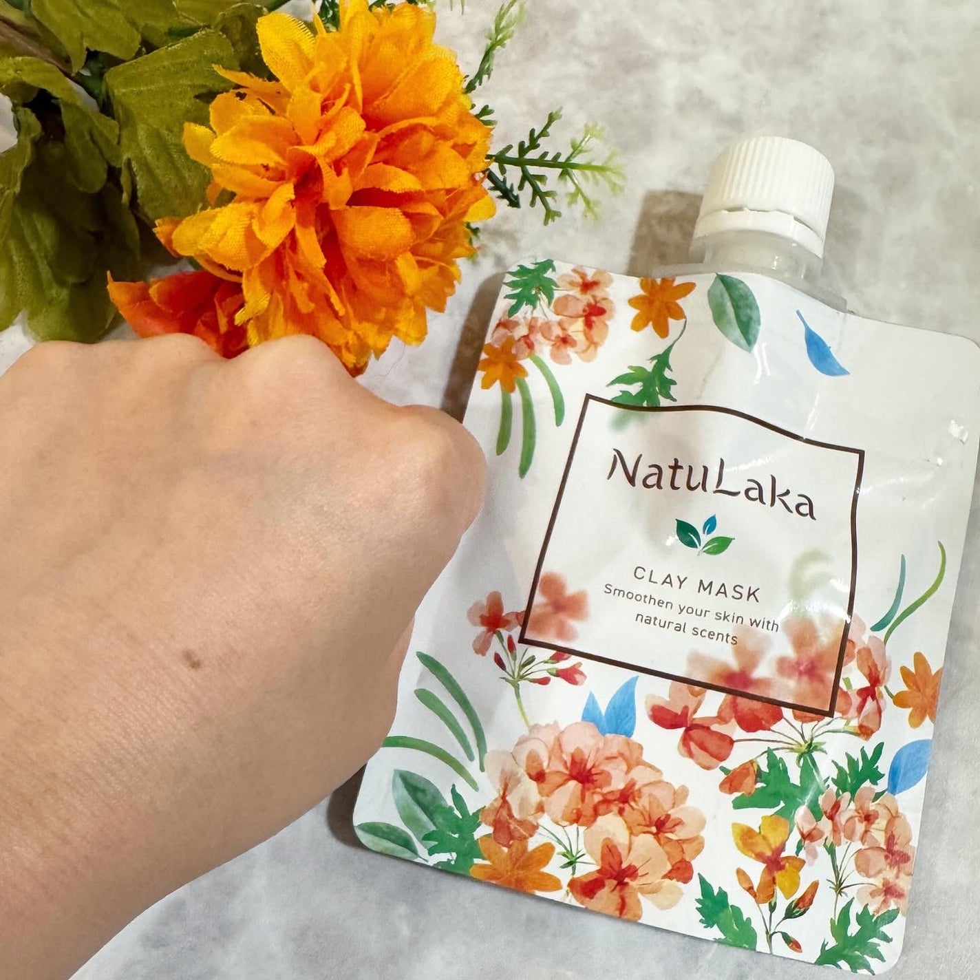 ナチュラカ スムーススキンクレイマスク/NatuLaka/洗い流すパック・マスクを使ったクチコミ(4枚目)