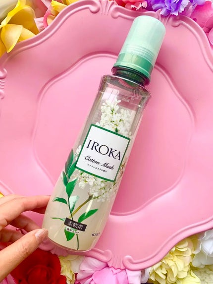 プレミアム柔軟剤 IROKA コットンムスクの香り/IROKA/柔軟剤を使ったクチコミ(3枚目)