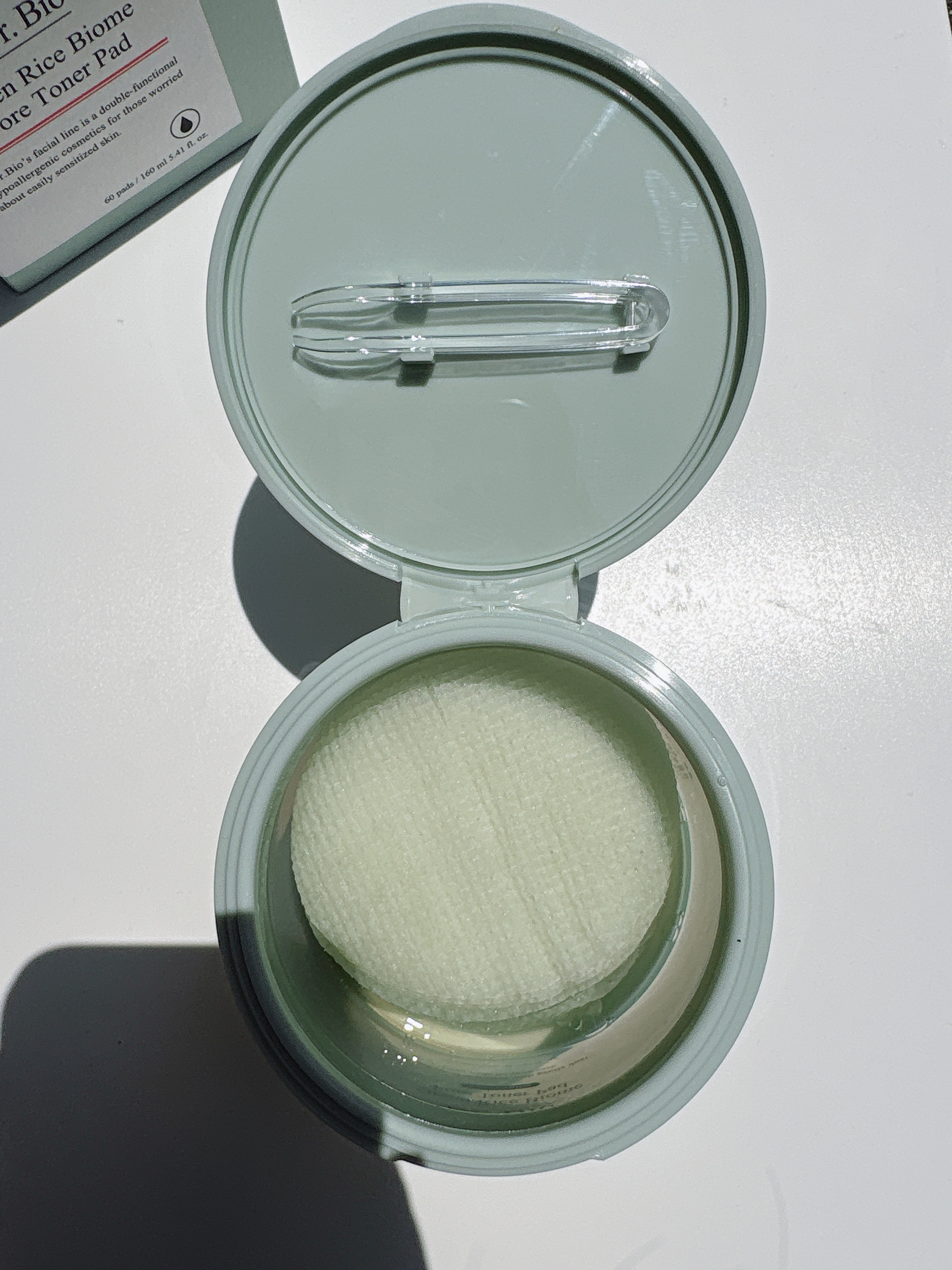 緑米バイオーム™トーンアップ毛穴トナーパッド/Dr.Bio/トナーパッドを使ったクチコミ（3枚目）