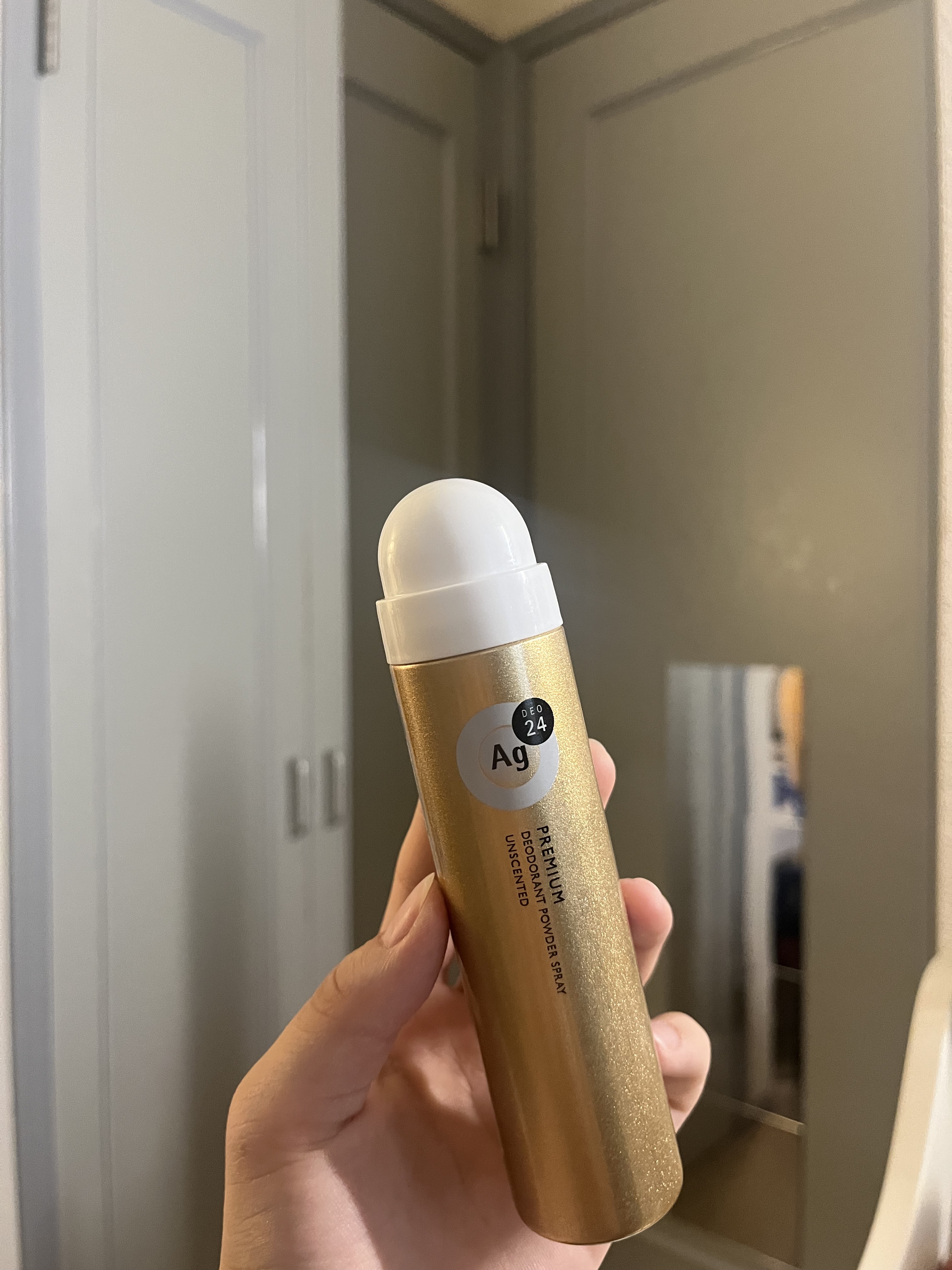 プレミアム デオドラントスプレーＤＸ (無香性)  S 40g/エージーデオ24/デオドラント・制汗剤を使ったクチコミ（1枚目）